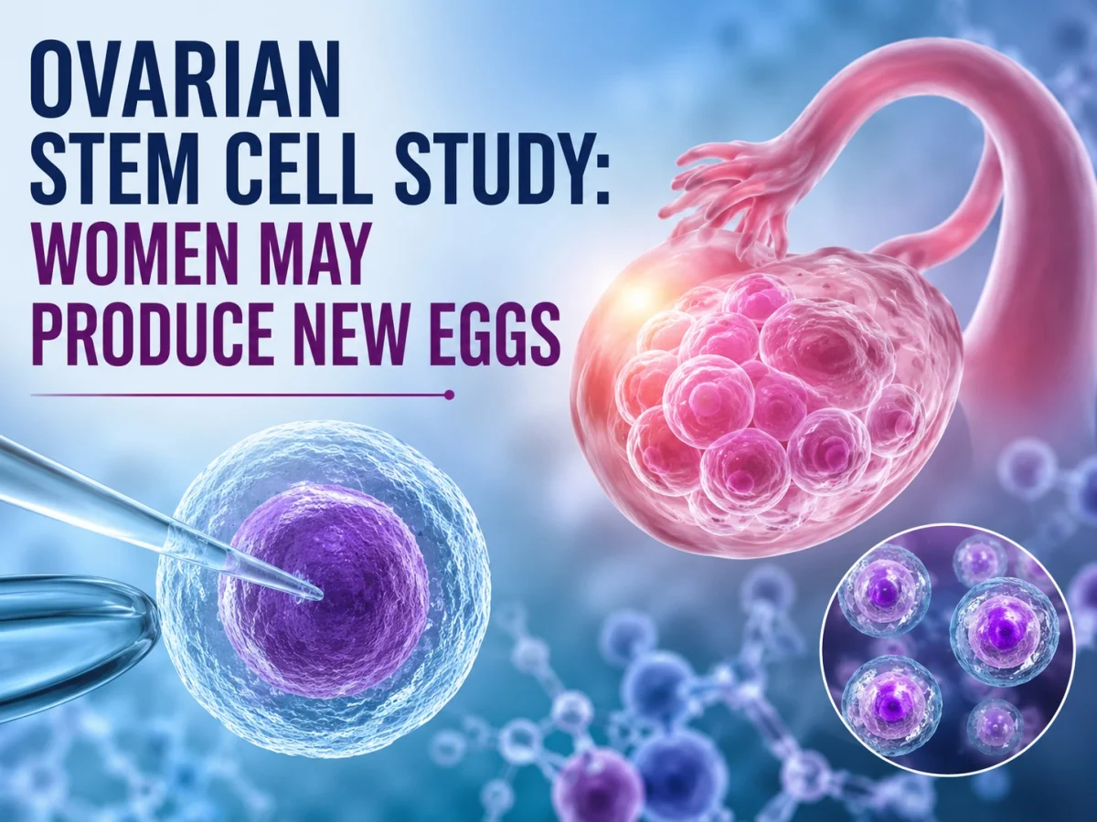 Ovarian Stem Cell Study: Women May Produce New Eggs